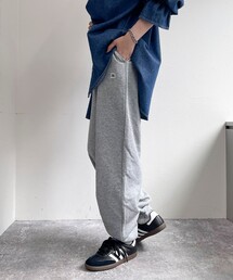 fredy emue | 裾ZIP 高密度裏毛スウェットパンツ(スウェットパンツ)