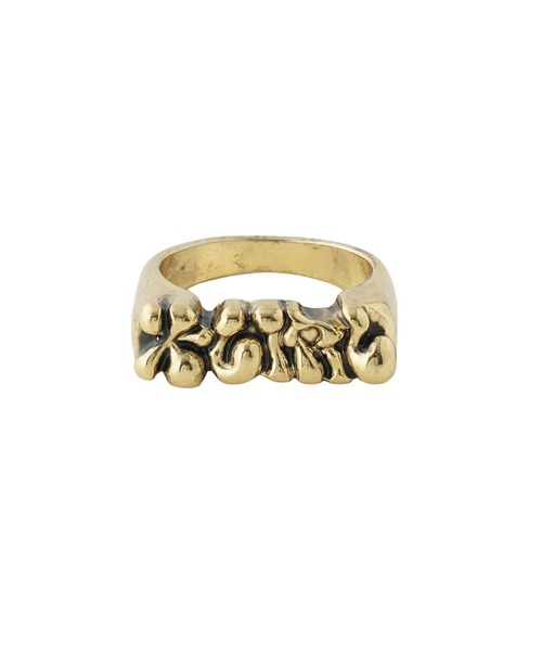 PLUMP LOGO RING（リング）｜X-girl（エックスガール）の