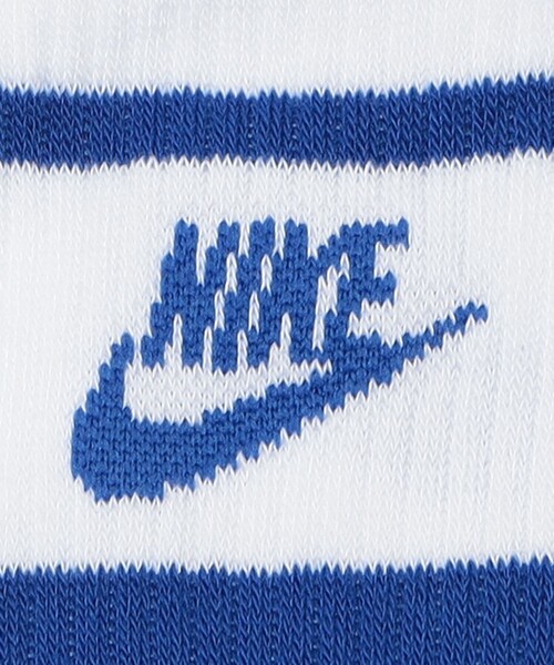 NIKE（ナイキ）の「＜NIKE＞3P ロゴ クルーソックス（ソックス/靴下・レディース・ブラック/レッド/ロイヤルブルー・FREE）」の6枚目の写真