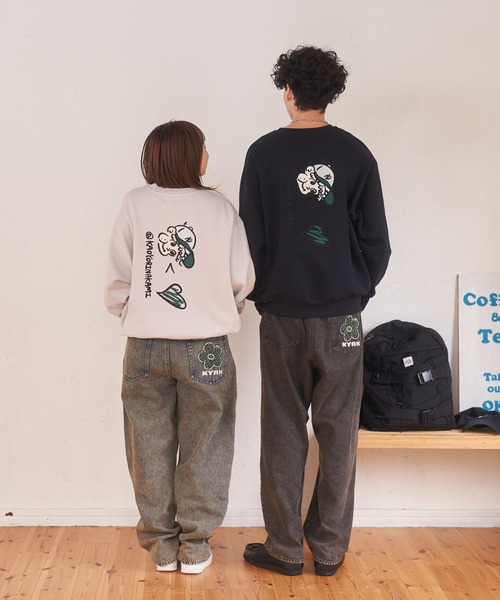 kaoyorinakami(カオヨリナカミ)の「cookie sweat / クッキースウェット(スウェット・メンズ・ブラック/グレー・X-SMALL/SMALL/MEDIUM/LARGE/X-LARGE)」の10枚目の写真