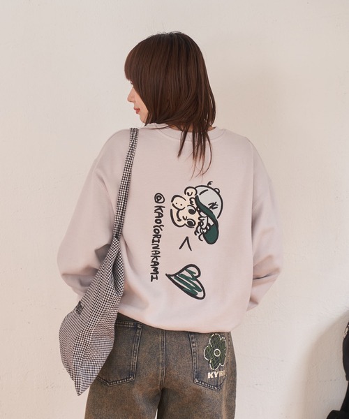 kaoyorinakami(カオヨリナカミ)の「cookie sweat / クッキースウェット(スウェット・メンズ・ブラック/グレー・X-SMALL/SMALL/MEDIUM/LARGE/X-LARGE)」の12枚目の写真