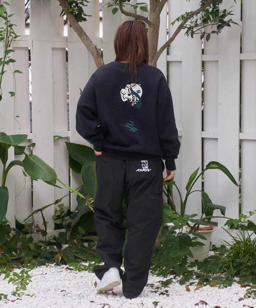 kaoyorinakami(カオヨリナカミ)の「cookie sweat / クッキースウェット(スウェット・メンズ・ブラック/グレー・X-SMALL/SMALL/MEDIUM/LARGE/X-LARGE)」の21枚目の写真