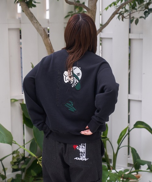 kaoyorinakami(カオヨリナカミ)の「cookie sweat / クッキースウェット(スウェット・メンズ・ブラック/グレー・X-SMALL/SMALL/MEDIUM/LARGE/X-LARGE)」の20枚目の写真