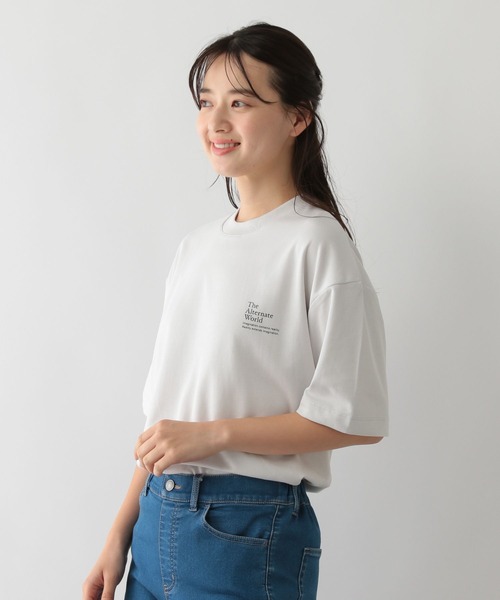 GLOBAL WORK Smile Seed Store(グローバルワーク スマイルシードストア)の「多機能プリントTシャツ半袖/144099(Tシャツ/カットソー・メンズ・チャコール/ライトグレー/ブラック/ピンクベージュ・MEDIUM/X-LARGE/SMALL/LARGE)」の18枚目の写真