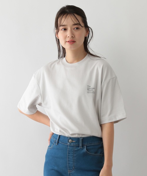 GLOBAL WORK Smile Seed Store(グローバルワーク スマイルシードストア)の「多機能プリントTシャツ半袖/144099(Tシャツ/カットソー・メンズ・チャコール/ライトグレー/ブラック/ピンクベージュ・MEDIUM/X-LARGE/SMALL/LARGE)」の19枚目の写真