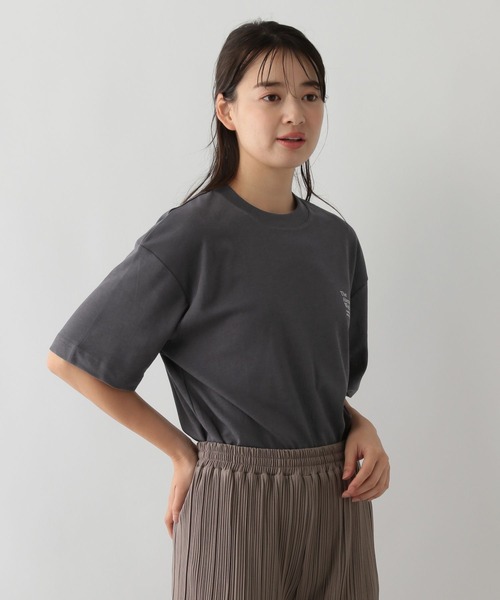 GLOBAL WORK Smile Seed Store(グローバルワーク スマイルシードストア)の「多機能プリントTシャツ半袖/144099(Tシャツ/カットソー・メンズ・チャコール/ライトグレー/ブラック/ピンクベージュ・MEDIUM/X-LARGE/SMALL/LARGE)」の5枚目の写真