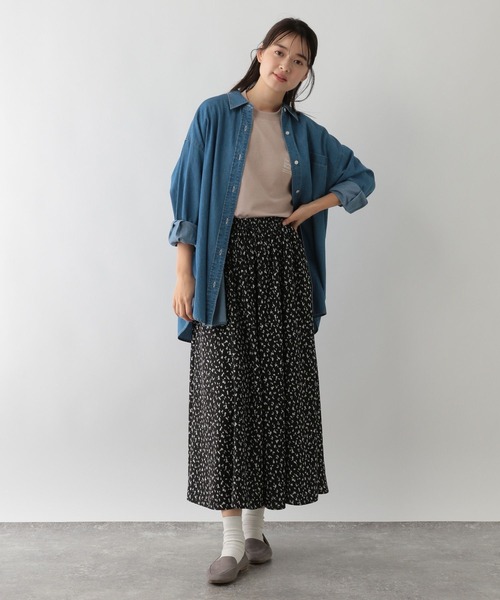 GLOBAL WORK Smile Seed Store(グローバルワーク スマイルシードストア)の「多機能プリントTシャツ半袖/144099(Tシャツ/カットソー・メンズ・チャコール/ライトグレー/ブラック/ピンクベージュ・MEDIUM/X-LARGE/SMALL/LARGE)」の7枚目の写真