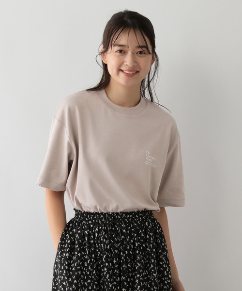 GLOBAL WORK Smile Seed Store(グローバルワーク スマイルシードストア)の「多機能プリントTシャツ半袖/144099(Tシャツ/カットソー・メンズ・チャコール/ライトグレー/ブラック/ピンクベージュ・MEDIUM/X-LARGE/SMALL/LARGE)」の9枚目の写真