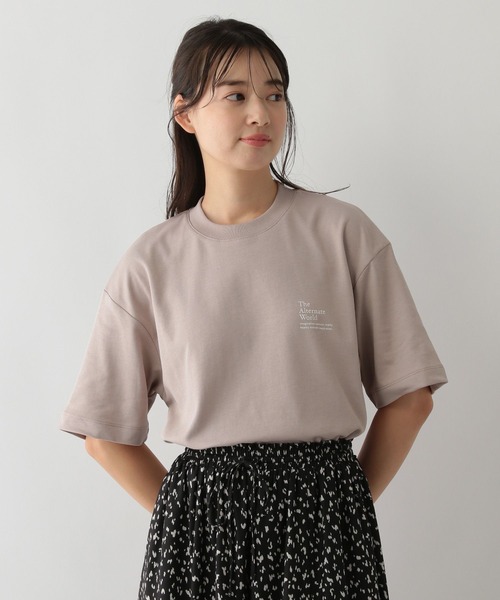 GLOBAL WORK Smile Seed Store(グローバルワーク スマイルシードストア)の「多機能プリントTシャツ半袖/144099(Tシャツ/カットソー・メンズ・チャコール/ライトグレー/ブラック/ピンクベージュ・MEDIUM/X-LARGE/SMALL/LARGE)」の11枚目の写真