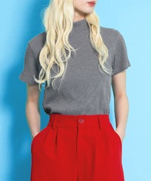 PUNYUS | ハイネックリブＴシャツ(Tシャツ/カットソー)