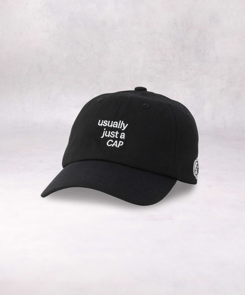 Right-on(ライトオン)の「Other(ソノタ)「ujaT」刺繍ロゴキャップ(キャップ・メンズ・ブラック/ブラウン・フリー)」の7枚目の写真