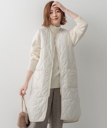 【撥水加工】中綿 パディング ジレ