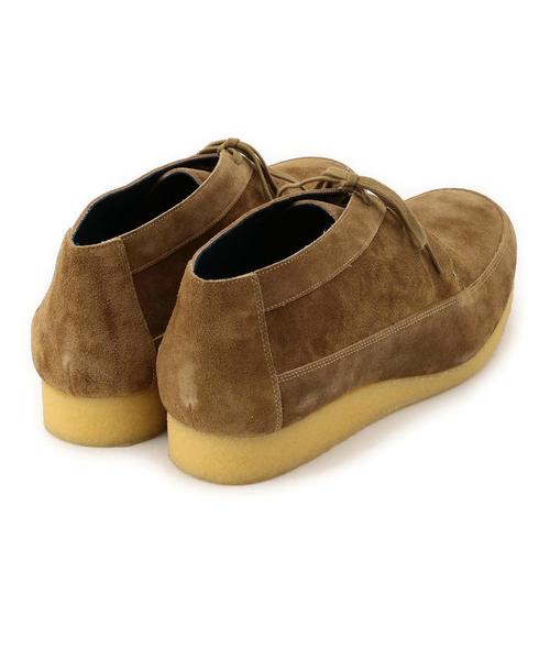 BEAUTY&YOUTH UNITED ARROWS（ビューティーアンドユースユナイテッドアローズ）の「BY スエード クレープソール チャッカブーツ◆（ブーツ・メンズ・ブラック/ベージュ・10/8/7/9）」の9枚目の写真