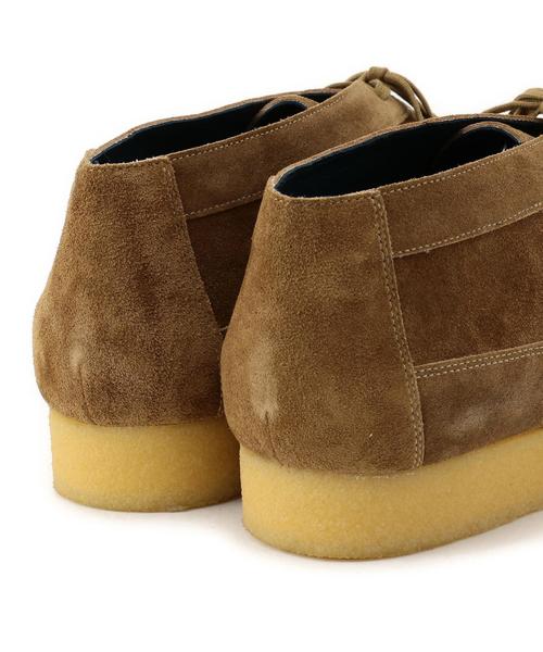 BEAUTY&YOUTH UNITED ARROWS（ビューティーアンドユースユナイテッドアローズ）の「BY スエード クレープソール チャッカブーツ◆（ブーツ・メンズ・ブラック/ベージュ・10/8/7/9）」の3枚目の写真