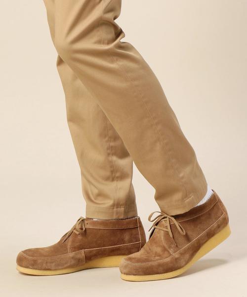 BEAUTY&YOUTH UNITED ARROWS（ビューティーアンドユースユナイテッドアローズ）の「BY スエード クレープソール チャッカブーツ◆（ブーツ・メンズ・ブラック/ベージュ・10/8/7/9）」の5枚目の写真