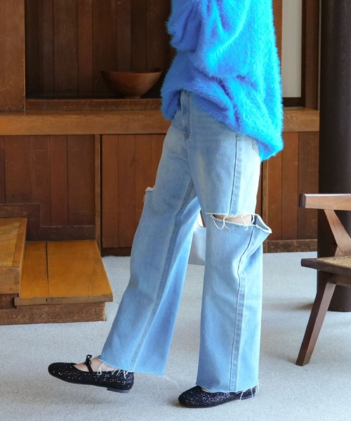 AmiAmi（アミアミ）の「ラウンドトゥグリッター・ベロアバレエシューズ/バレエコアリボンパンプス（バレエシューズ・レディース・ブラック/シルバー系その他/ブラック系その他・LL/S/M/L）」の12枚目の写真