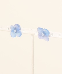 【Tresor】グラデーション紫陽花ピアス(MA)