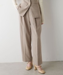 Whim Gazette | 平織タックパンツ(スラックス)
