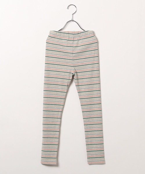 BAYFLOW（ベイフロー）の「★プチプラ￥1790[シーズンレス♪]ボーダーリブレギンス(KIDS)（レギンス/スパッツ・キッズ・ブラック/ネイビー/グレー/ピンク/パープル・130cm/150cm/110cm/140cm/120cm）」の14枚目の写真