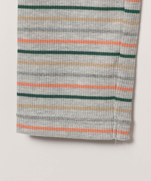 BAYFLOW（ベイフロー）の「★プチプラ￥1790[シーズンレス♪]ボーダーリブレギンス(KIDS)（レギンス/スパッツ・キッズ・ブラック/ネイビー/グレー/ピンク/パープル・130cm/150cm/110cm/140cm/120cm）」の16枚目の写真