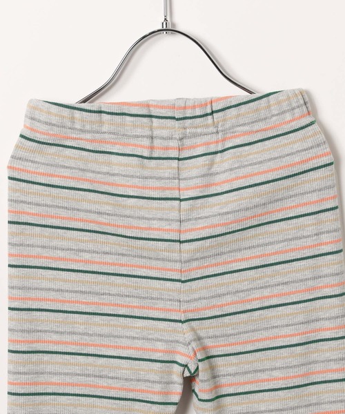 BAYFLOW（ベイフロー）の「★プチプラ￥1790[シーズンレス♪]ボーダーリブレギンス(KIDS)（レギンス/スパッツ・キッズ・ブラック/ネイビー/グレー/ピンク/パープル・130cm/150cm/110cm/140cm/120cm）」の17枚目の写真