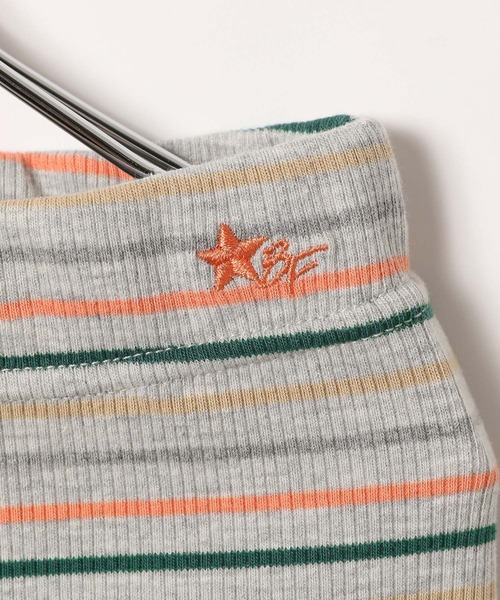 BAYFLOW（ベイフロー）の「★プチプラ￥1790[シーズンレス♪]ボーダーリブレギンス(KIDS)（レギンス/スパッツ・キッズ・ブラック/ネイビー/グレー/ピンク/パープル・130cm/150cm/110cm/140cm/120cm）」の18枚目の写真