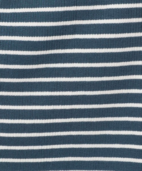 BAYFLOW（ベイフロー）の「★プチプラ￥1790[シーズンレス♪]ボーダーリブレギンス(KIDS)（レギンス/スパッツ・キッズ・ブラック/ネイビー/グレー/ピンク/パープル・130cm/150cm/110cm/140cm/120cm）」の13枚目の写真