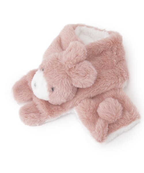 セール】フェイクファーぬいぐるみマフラー（ストール/ショール