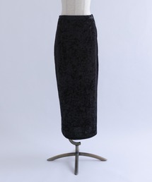 Velour I-Line Skirt