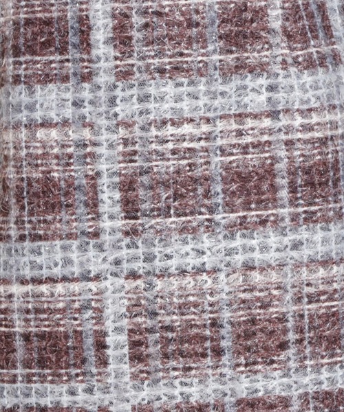 REDYAZEL（レディアゼル）の「ファンシーチェックミニスカート（スカート・レディース・ブラック/ベージュ/ボルドー・SMALL/MEDIUM）」の20枚目の写真