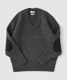 JOURNAL STANDARD | LUCEBER / ルースバー Vネックエルボーパッチセーター(ニット/セーター)