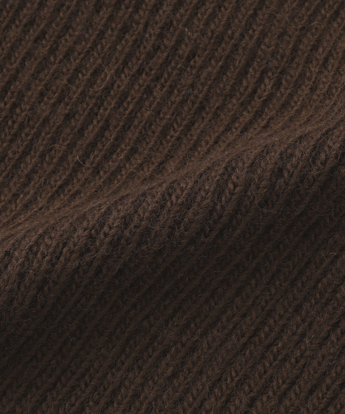 JOURNAL STANDARD（ジャーナルスタンダード）の「LUCEBER / ルースバー Vネックエルボーパッチセーター（ニット/セーター・メンズ・ブラック/ブラウン系その他/ライトブルー・MEDIUM/LARGE）」の10枚目の写真