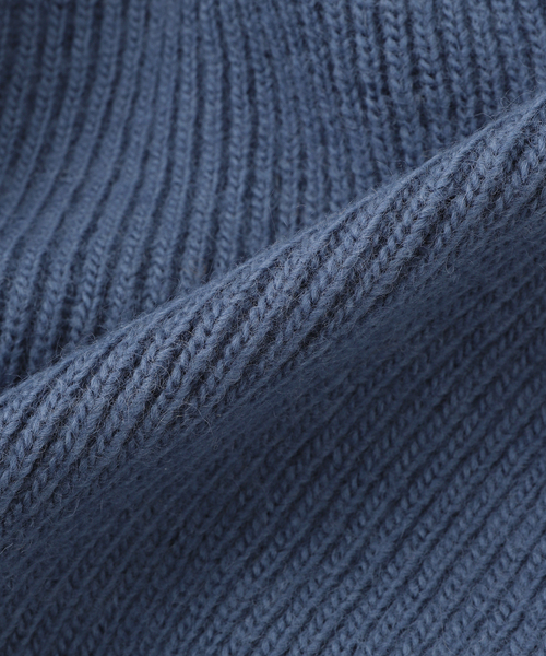 JOURNAL STANDARD（ジャーナルスタンダード）の「LUCEBER / ルースバー Vネックエルボーパッチセーター（ニット/セーター・メンズ・ブラック/ブラウン系その他/ライトブルー・MEDIUM/LARGE）」の11枚目の写真