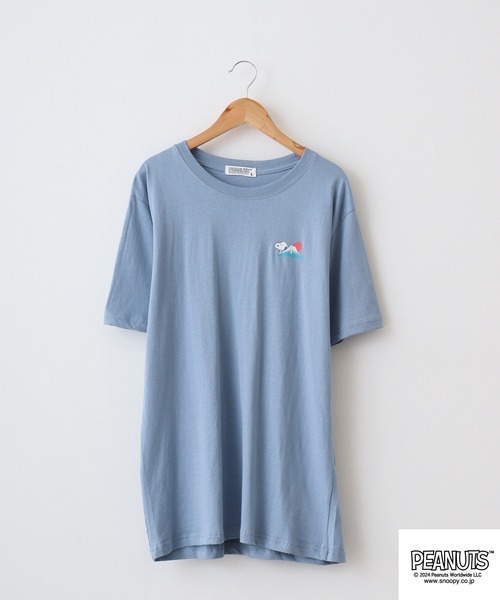 PEANUTS（ピーナッツ）の「PEANUTS 日本柄Tシャツ（Tシャツ/カットソー・メンズ・ブラック/ブルーグレー/オフホワイト・M/L/LL）」の14枚目の写真