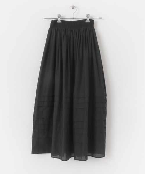 KBF（ケイビーエフ）の「ボリュームタックスカート（スカート・レディース・ブラック/オフホワイト・ONE）」の21枚目の写真