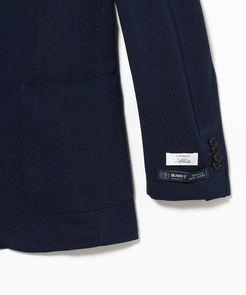 BEAMS F(ビームスエフ)の「NEW EASY ALBINI コットンポリエステル ソリッド ジャケット(テーラードジャケット・メンズ・ネイビー・52/50/48/46/44)」の4枚目の写真