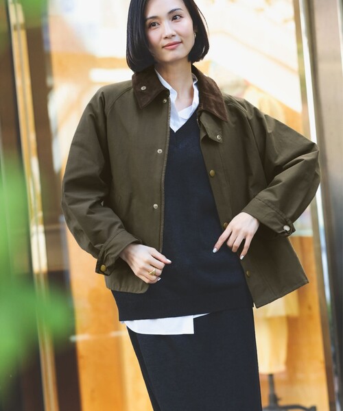 別注】Barbour / Transport グログラン ジャケット（ブルゾン