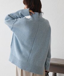 RIVE DROITE | 予約【暖かな素材感/リバイバル】MIXヤーンタートルニット(ニット/セーター)