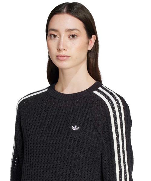 adidas KNITTED CREW / アディダス ニット クルー（ニット/セーター