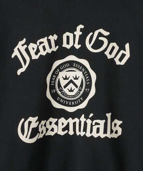 FEAR OF GOD ESSENTIALS＞ フリース ヴィンテージライク フーディー