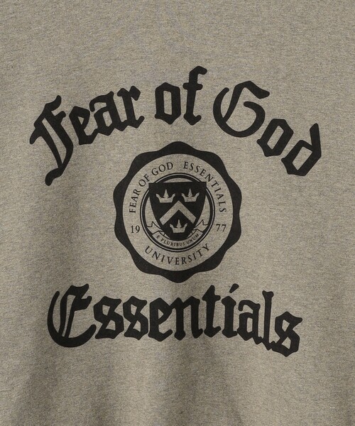 FEAR OF GOD ESSENTIALS＞ フリース ヴィンテージライク フーディー
