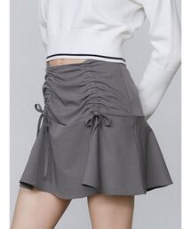 EMODA | ギャザーリボンフレアスカート(スカート)