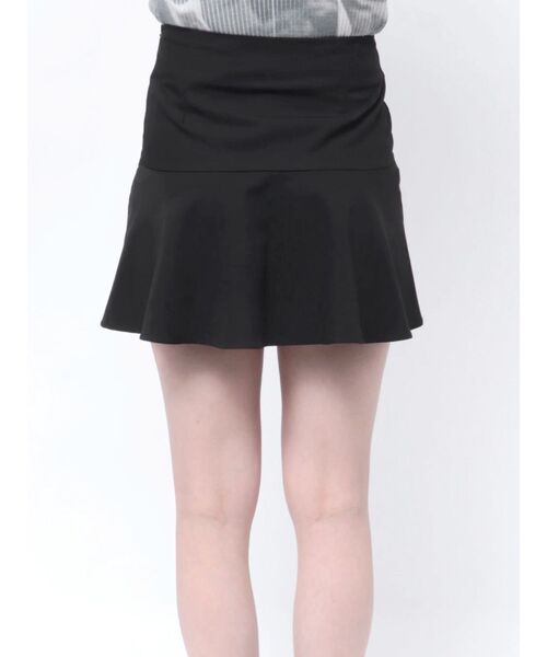 EMODA（エモダ）の「ギャザーリボンフレアスカート（スカート・レディース・ベージュ/ブラック/グレー・SMALL/MEDIUM）」の8枚目の写真