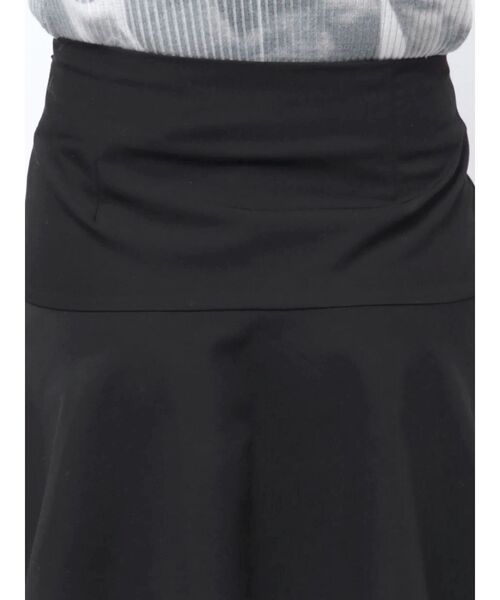 EMODA（エモダ）の「ギャザーリボンフレアスカート（スカート・レディース・ベージュ/ブラック/グレー・SMALL/MEDIUM）」の9枚目の写真