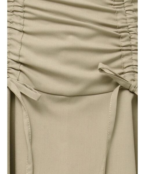 EMODA（エモダ）の「ギャザーリボンフレアスカート（スカート・レディース・ベージュ/ブラック/グレー・SMALL/MEDIUM）」の15枚目の写真