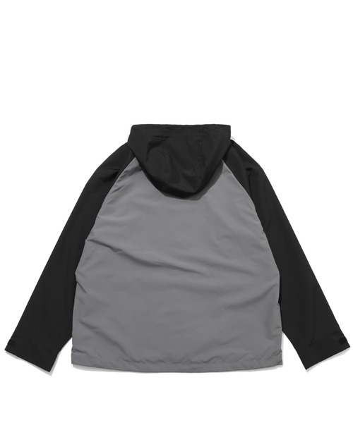 KRIFF MAYER（クリフメイヤー）の「花粉ドロップフードジャケット（マウンテンパーカー・メンズ・ブラック/ベージュ/グレー/カラフル/グリーン・LARGE/X-LARGE/MEDIUM）」の8枚目の写真