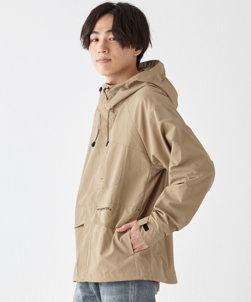 KRIFF MAYER（クリフメイヤー）の「花粉ドロップフードジャケット（マウンテンパーカー・メンズ・ブラック/ベージュ/グレー/カラフル/グリーン・LARGE/X-LARGE/MEDIUM）」の20枚目の写真