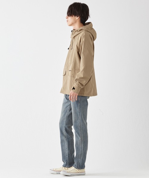 KRIFF MAYER（クリフメイヤー）の「花粉ドロップフードジャケット（マウンテンパーカー・メンズ・ブラック/ベージュ/グレー/カラフル/グリーン・LARGE/X-LARGE/MEDIUM）」の22枚目の写真