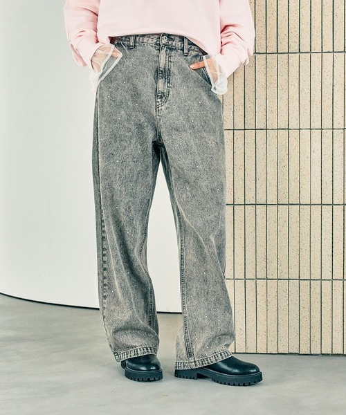 LEPSIM（レプシィム）の「ビジューデニムパンツ 251672（デニムパンツ
