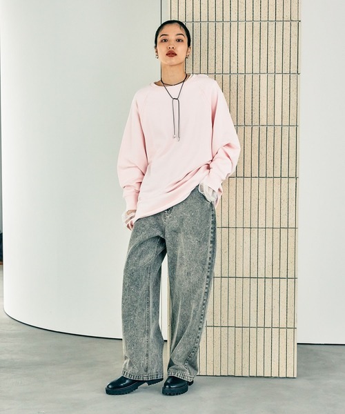 まページ セール】ビジューデニムパンツ 251672（デニムパンツ）｜LEPSIM